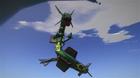 Rayquaza Sky View Hd2 By Supraeagle28 On Deviantart