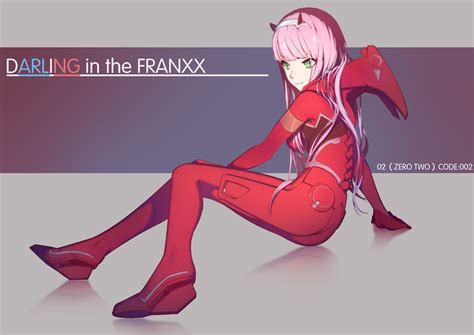 Zero Two Darling In The Franxx Hd Wallpaper