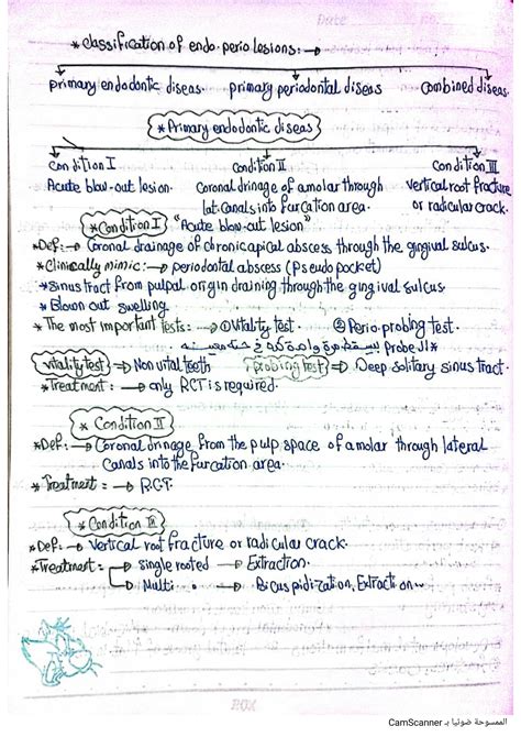 SOLUTION Endo Perio Lesions Rct Endodontic Ttt Dentistry Studypool