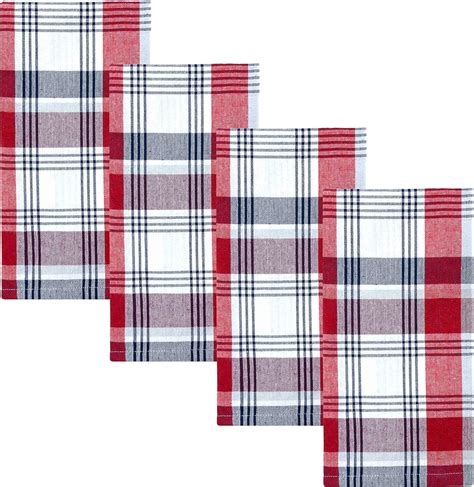 Amazon Home Bargains Plus Americana Square Fabric Napkins Set Of