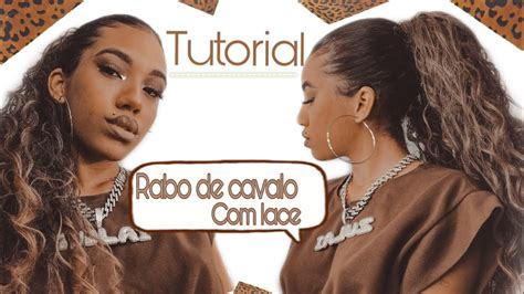 TUTORIAL COMO FAZER RABO DE CAVALO LACE YouTube