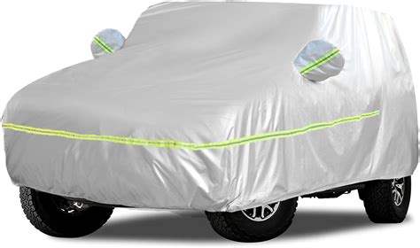 Waterproof All Weather Protection Car Cover Custom Fit For 2007 2021 Jeep Wrangler