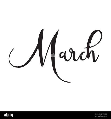 Month Lettering Hi Res Stock Photography And Images Alamy