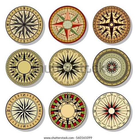 577 Mariner's Compass Stock Vectors, Images & Vector Art | Shutterstock