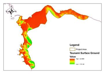 Tsunami Surface Katalog Peta Banda Aceh