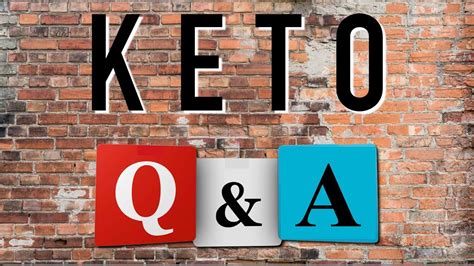 Keto Qanda Your Biggest Questions Answered Youtube