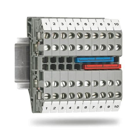 Feed Through Terminal Blocks Multi Conductor Terminal Blocks And