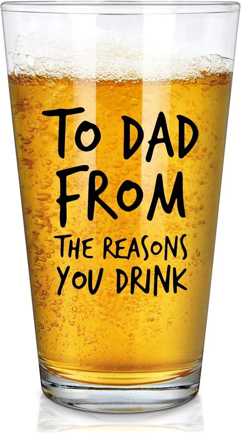 Daddy Factory To Dad From The Reasons You Drink Funny Ts For Dad 16 Oz