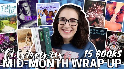 February Mid Month Wrap Up 15 Books YouTube