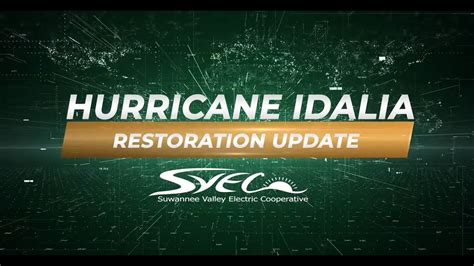 Suwannee Valley Electric Cooperative Idalia Restoration Day Youtube