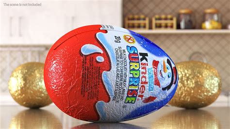 Kinder Surprise Chocolate Eggs Collection 3d Model 34 3ds Fbx Obj Ma Max C4d Free3d