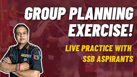 Group Planning Exercise In Ssb Interview Live Practice Youtube