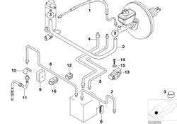 Original BMW Pipeline With Preformed Hose 6er E24 DSC HUBAUER Shop De