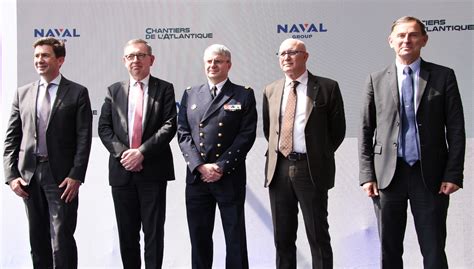 Lauching Of The Jacques Chevallier First Replenishment Vessel For The