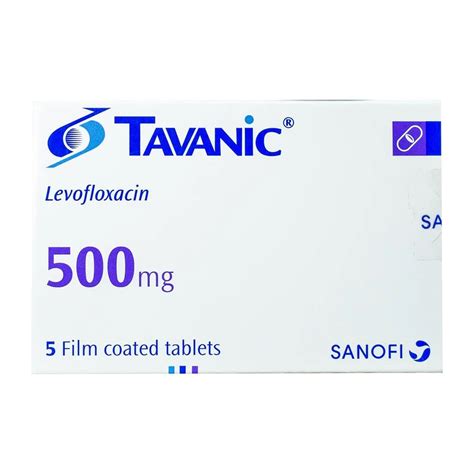 Tavanic 500mg Tablet Levofloxacin X5 Medecify