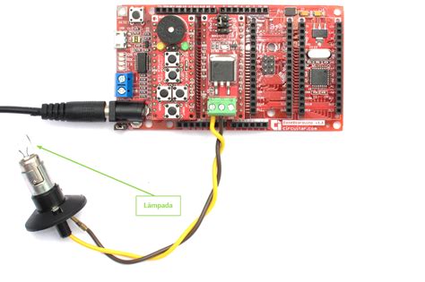 Controlando o brilho da lâmpada Projeto de eletrônica modular