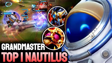 Wild Rift Nautilus Top Nautilus Gameplay Grandmaster Ranked Youtube