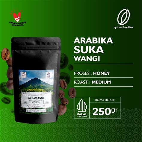 Jual Biji Kopi Bubuk Arabika Sukawangi Bogor Arabica Coffee Beans