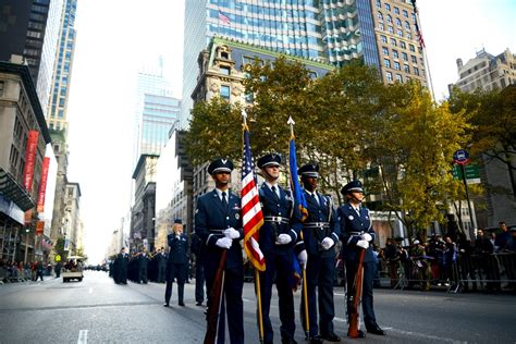 Dvids Images Joint Base Airmen March In Nyc Veterans Day Parade