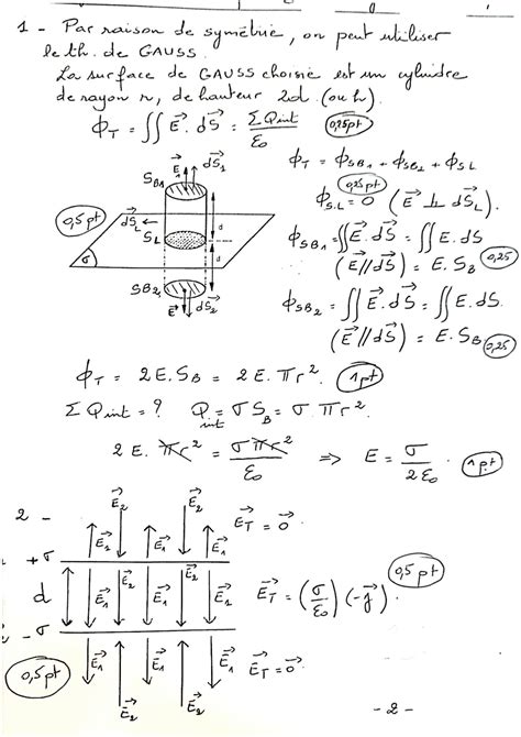 Solution Corrig Examen Final Phys Studypool