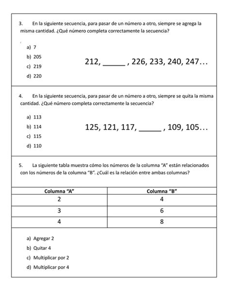 Guía de Matemáticas Nº8 Patrones y Álgebra profe social