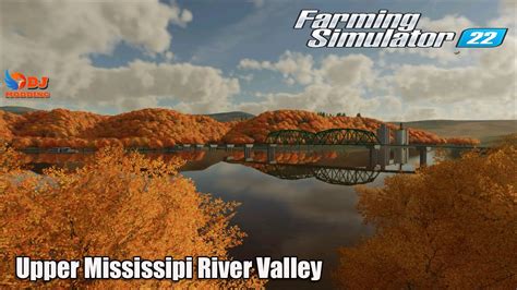 Farming Simulator Mapa Upper Mississippi River Valley X Youtube