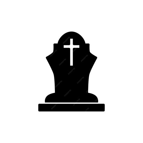 Premium Vector Tombstone Icon Vector Design Templates