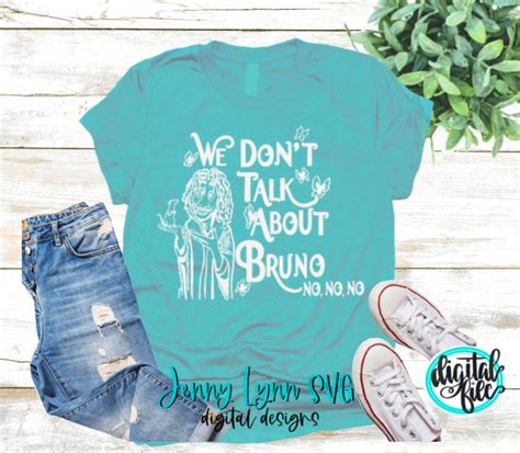 Encanto SVG We Dont Talk About Bruno SVG Shirt Digital Files Etsy Ireland