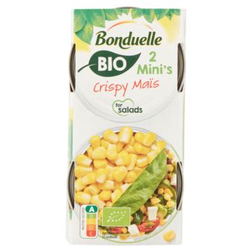 Bonduelle Bio Crispy Maïs 2 x 75g bestellen Groente Jumbo Supermarkten