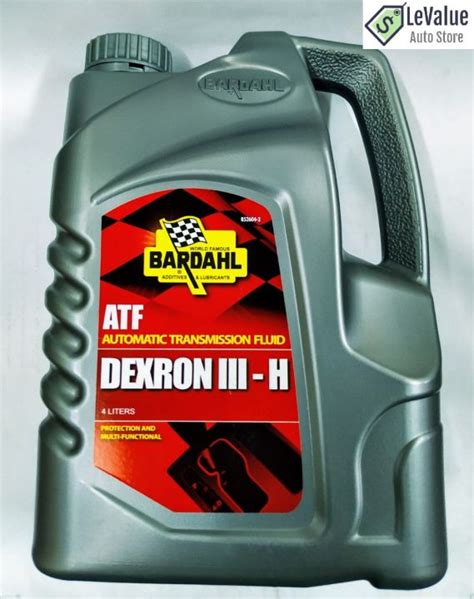 Bardahl Auto Transmission Fluid Atf Dexron Iii H Liters Lazada