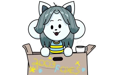 Undertale Temmie Transparent 2003foxes By 2003foxes On Deviantart