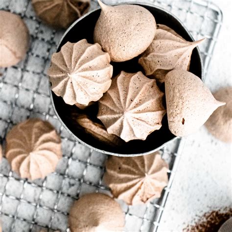 Chocolate Meringue Cookies Recipe • Food Folks And Fun