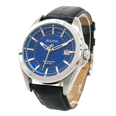 Bulova Precisionist 262 khz *Blue Dial*- Inventory 3823 - DelrayWatch.com