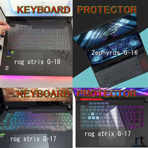 Asus Rog Strix And Zephyrus Duo Keyboard Protector Cover Raro Tech