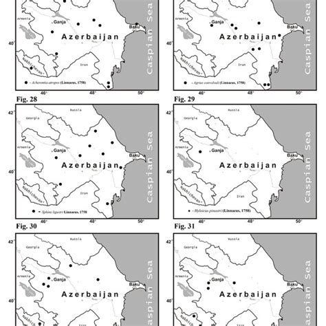 Species Distribution Map 28 Acherontia Atropos Linnaeus 1758 29