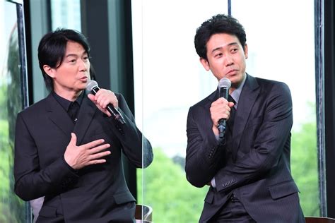 左から福山雅治、大泉洋。 「ラストマン」福山雅治が大泉洋へのツッコミ誘導、永瀬廉「トゲトゲってなんすか！」 画像ギャラリー 1010