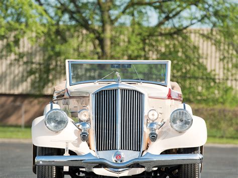 1934 Pierce Arrow Twelve Convertible Coupe Roadster Motor City 2015