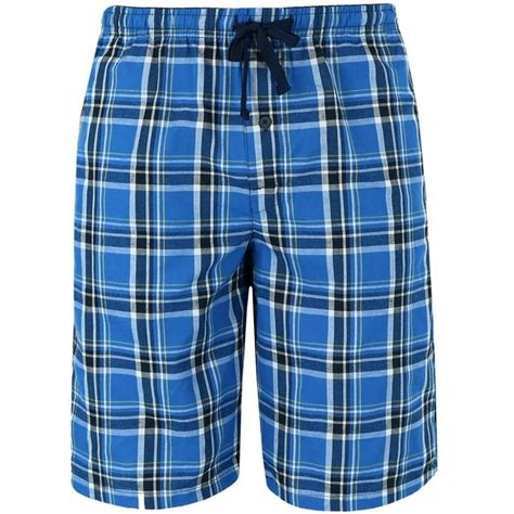 Hanes Woven Cotton Pajama Sleep Shorts Men