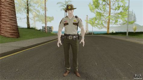 Leon Arklay Sheriff Re2 Remake For Gta San Andreas