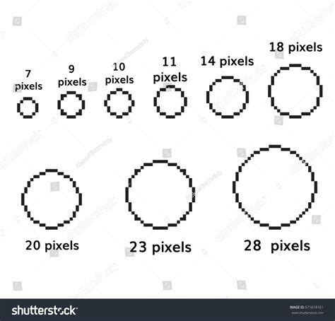 Circle Pixel Art White Circle Pixel Art Maker Isometric Pixel Art