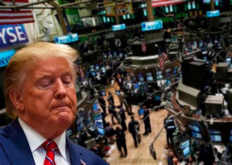 Wall Street Otro Lunes Negro Y Trump Espanta Al Mercado