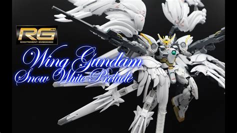 Conversion Build Rg Wing Gundam Snow White Prelude Youtube