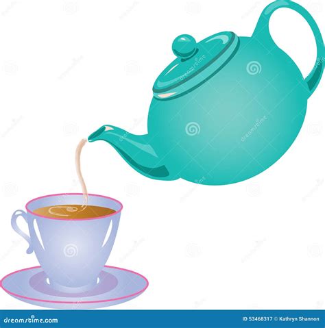 Tea Pots And Cups Clip Art