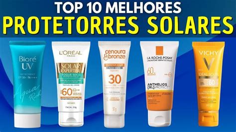 10 Melhores Protetores Solares Para O Rosto Melhor Protetor Solar