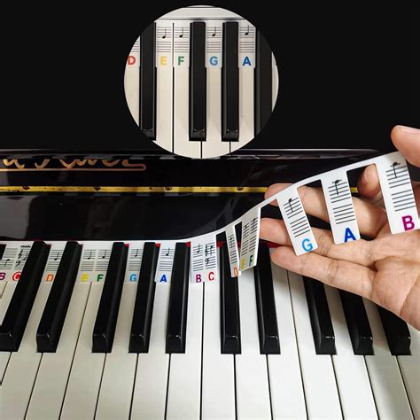 Amazon Piano Keyboard Stickers For Beginner Removable Piano