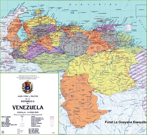 Mapas Da Venezuela MapasBlog