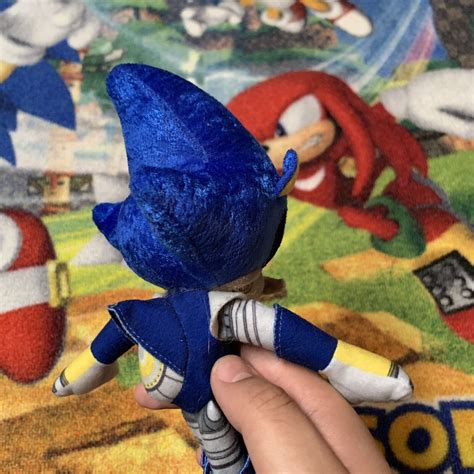 Mavin Sonic The Hedgehog METAL SONIC Plush Toy TOMY Sonic Boom 8