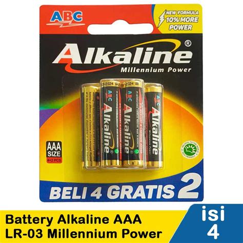 Baterai Abc Milenium Aa Aaa Pcs