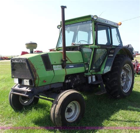 1979 Deutz Fahr Dx90 Tractor In Vinita Ok Item Bz9647 Sold Purple Wave