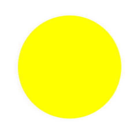 Yellow Circle Transparent Png 25257580 Png